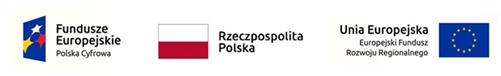 Logosy Programu Operacyjny Polska Cyfrowa na lata 2014-2020