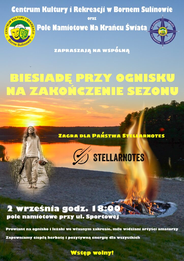 BIESIADA PRZY OGNISKU