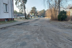Ulica Słowackiego przed przebudową