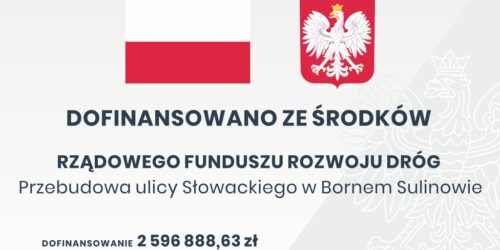 Umowa na przebudowę ul. Słowackiego podpisana
