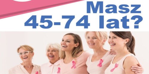 Zarejestruj się na bezpłatną mammografię
