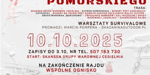 Rajd Pieszy Szlakiem Wału Pomorskiego – 10 października 2025 r.